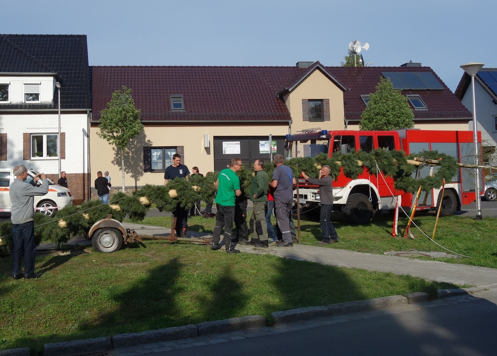 Foto des Albums: Maibaumstellen 2022